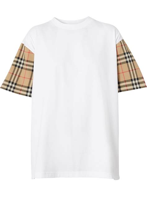 burberry check logo tee|Burberry checkered shirt.